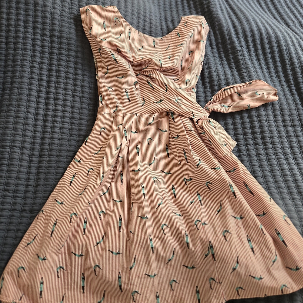 Anthropologie Maeve Bathing Beauty Dress Size 2 - Picture 8 of 10
